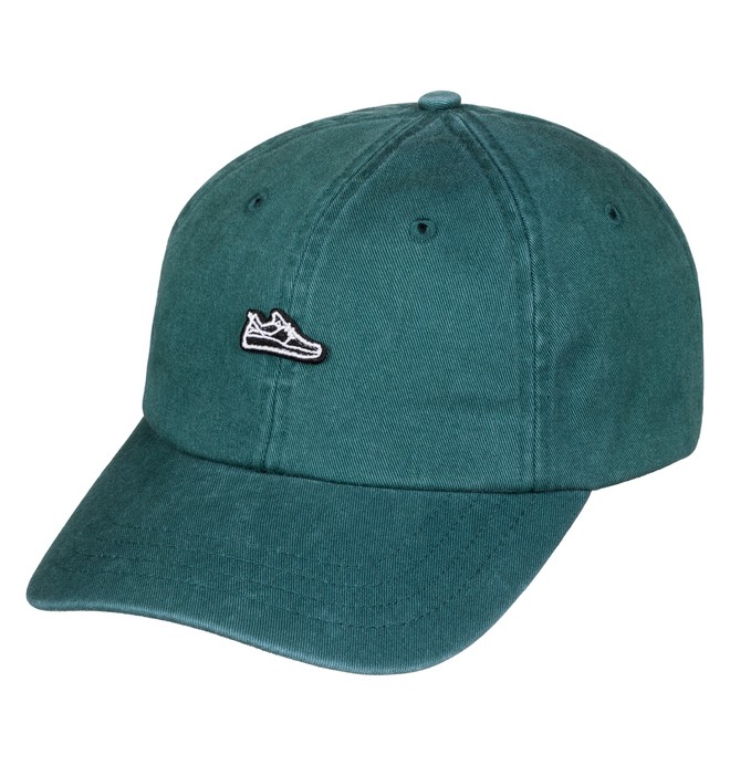 dcshoes, Men's Uncle Jeff Strapback Hat, MALACHITE GREEN (gjr0) 0 Men's Uncle Jeff Strapback Hat Green ADYHA03414 DC Shoes