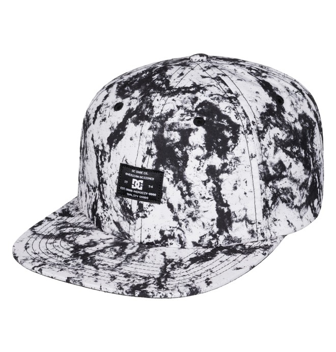 dcshoes, Filth - Snapback Cap, LILY WHITE STORM PRINT (wcq1) 0 Filth - Snapback Cap White ADYHA03419 DC Shoes