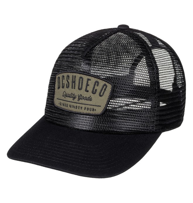 dcshoes, Men's Carnoble Trucker Hat, BLACK (kvj0) 0 Men's Carnoble Trucker Hat ADYHA03421 DC Shoes