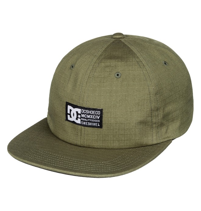 dcshoes, Men's Seargy Snapback Hat, FATIGUE GREEN (cqy0) 0 Men's Seargy Snapback Hat Brown ADYHA03431 DC Shoes
