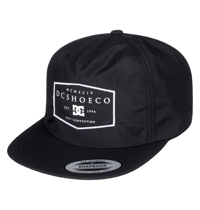 dcshoes, Men's Spidal Snapback Hat, BLACK (kvj0) 0 Men's Spidal Snapback Hat Black ADYHA03434 DC Shoes