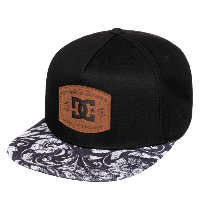 dcshoes, Men's Regal Snapback Hat, BLACK (kvj0) 0 Men's Regal Snapback Hat Black ADYHA03436 DC Shoes