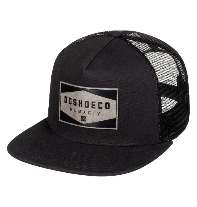 dcshoes, Men's Workstill Trucker Hat, BLACK (kvj0) 0 Men's Workstill Trucker Hat ADYHA03438 DC Shoes