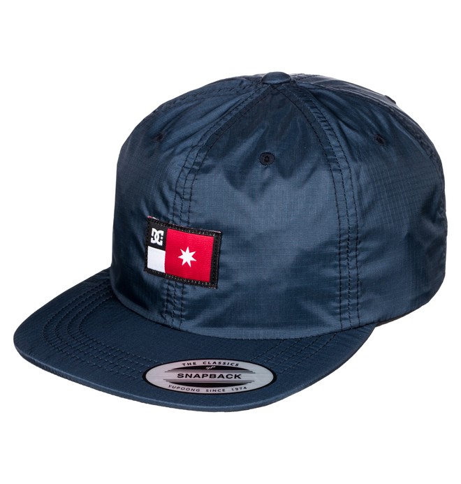 dcshoes, Men's Skate Technical Strapback Hat, BLACK IRIS (btl0) 0 Men's Skate Technical Strapback Hat ADYHA03440 DC Shoes