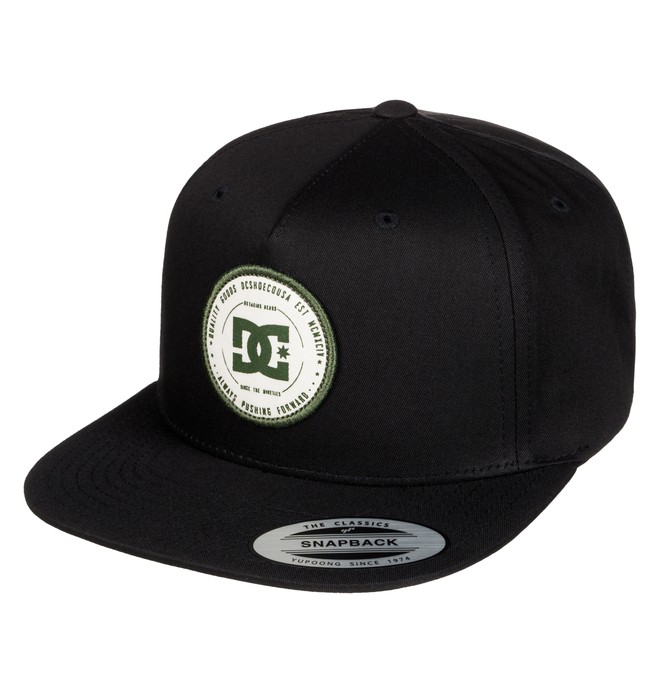 dcshoes, Men's Rebuilter Snapback Hat, BLACK (kvj0) 0 Men's Rebuilter Snapback Hat Black ADYHA03448 DC Shoes