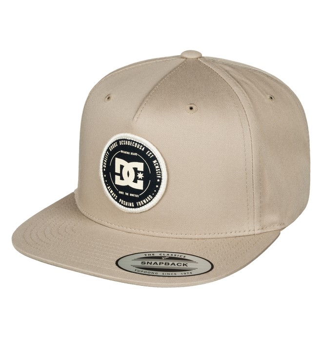 dcshoes, Men's Rebuilter Snapback Hat, KHAKI (tky0) 0 Men's Rebuilter Snapback Hat Beige ADYHA03448 DC Shoes