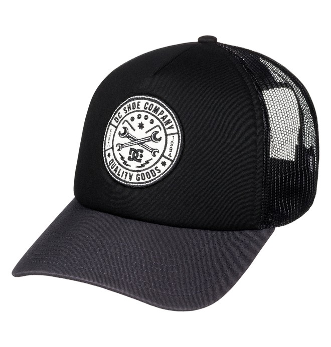 dcshoes, Men's Balarny Trucker Hat, BLACK (kvj0) 0 Men's Balarny Trucker Hat ADYHA03452 DC Shoes