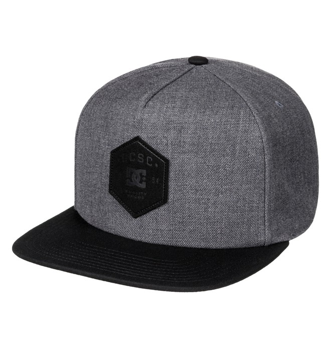 dcshoes, Men's Vernon Snapback Hat, BLACK (kvj0) 0 Men's Vernon Snapback Hat Black ADYHA03454 DC Shoes