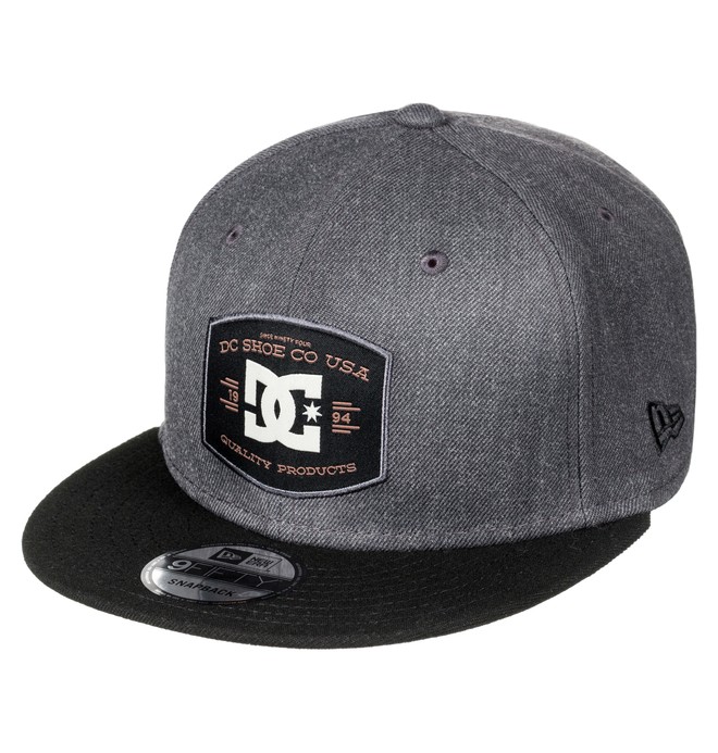 dcshoes, Stokenham - Snapback Cap, GREY HEATHER (knfh) 0 Stokenham - Snapback Cap ADYHA03488 DC Shoes
