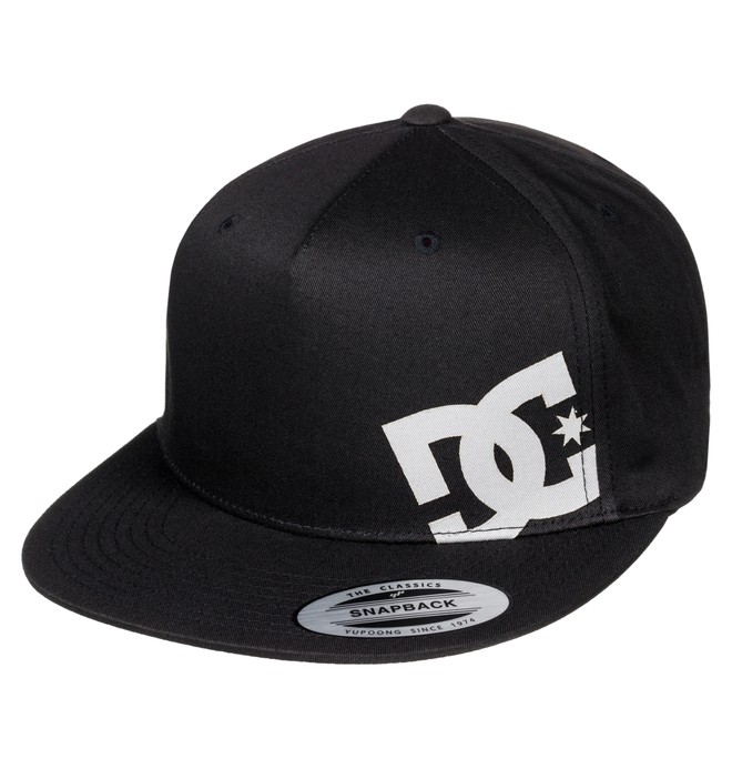 dcshoes, Heard Ya - Snapback Cap, BLACK (kvj0) 0 Heard Ya - Snapback Cap Schwarz ADYHA03494 DC Shoes