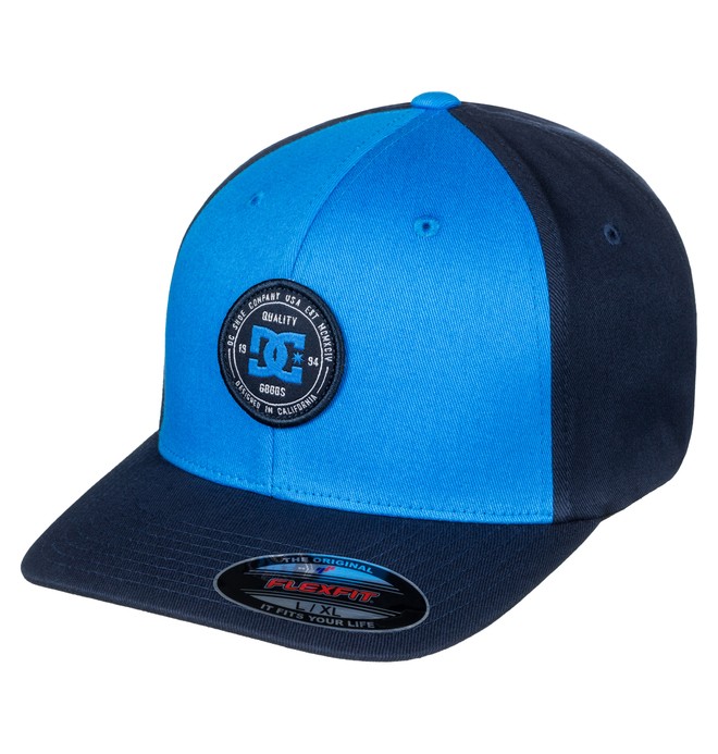 dcshoes, Curve Breaker - Flexfit Cap, CAMPUNULA (blv0) 0 Curve Breaker - Flexfit Cap Blue ADYHA03544 DC Shoes
