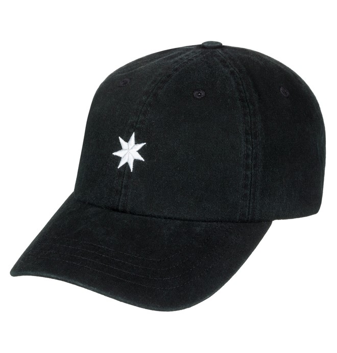 dcshoes, Men's Iconical Dad Hat, BLACK (kvj0) 0 Men's Iconical Dad Hat Black ADYHA03554 DC Shoes