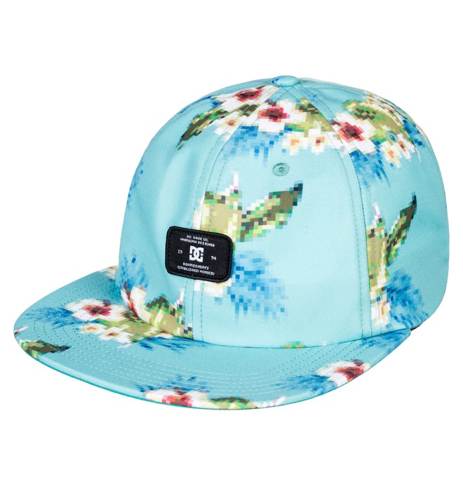 dcshoes, Realstead - Snapback Cap, HAWAIIAN OCEAN (bmj0) 0 Realstead - Snapback Cap Blue ADYHA03558 DC Shoes