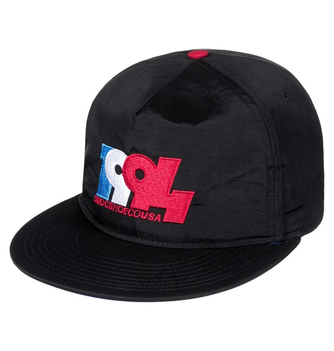 dcshoes, Men's Graduate Snapback Hat, BLACK (kvj0) 0 Men's Graduate Snapback Hat Black ADYHA03559 DC Shoes