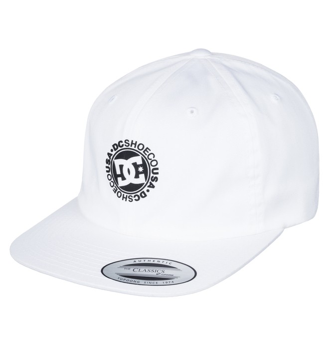 dcshoes, Men's Core Twill Dad Hat, SNOW WHITE (wbb0) 0 Men's Core Twill Dad Hat White ADYHA03564 DC Shoes