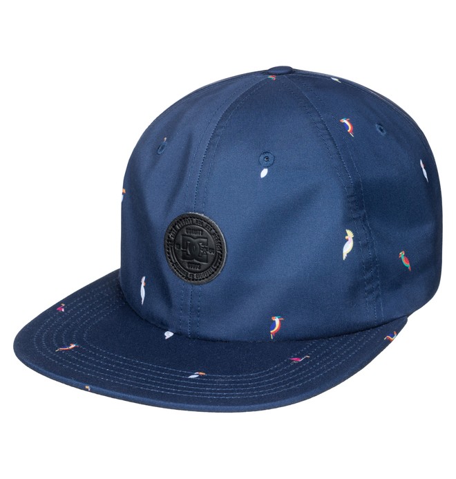dcshoes, Men's Everman Snapback Hat, DARK INDIGO (byj0) 0 Men's Everman Snapback Hat Blue ADYHA03570 DC Shoes