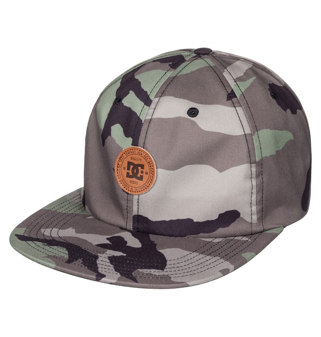 dcshoes, Men's Everman Snapback Hat, CAMO (gra0) 0 Men's Everman Snapback Hat Green ADYHA03570 DC Shoes