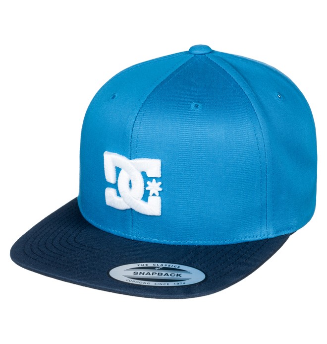 dcshoes, Snappy - Gorra con Ajuste a Presión, CAMPUNULA (blv0) 0 Snappy - Gorra con Ajuste a Presión Azul ADYHA03575 DC Shoes