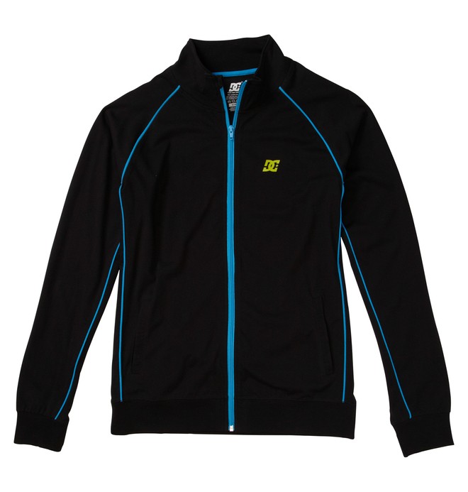 dcshoes, Men's Current Track Jacket, BLACK (kvj0) 0 Men's Current Track Jacket ADYJK00017 DC Shoes