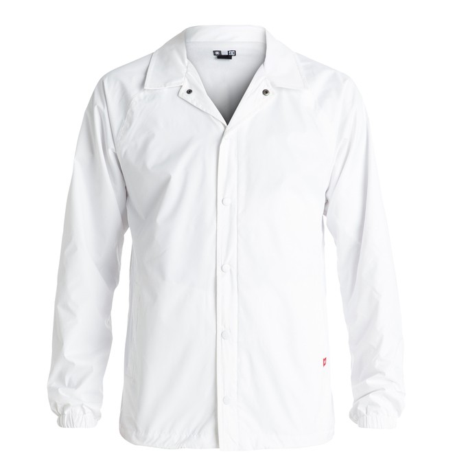 dcshoes, Skate Coach - Coach Jacket, WHITE (wbn0) 0 Skate Coach - Coach Jacket White ADYJK03036 DC Shoes
