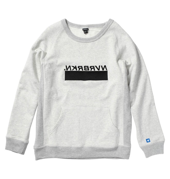 dcshoes, Men's NVRBRKN. Basic Crew, HEATHER GREY (htr) 0 Men's NVRBRKN. Basic Crew Grey ADYKT00017 DC Shoes
