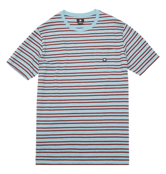 dcshoes, Men's Killjoy Crew Tee, BL SHAKE STRIPE (bks3) 0 Men's Killjoy Crew Tee Blue ADYKT00044 DC Shoes