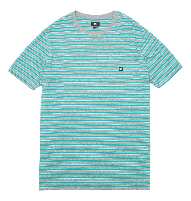 dcshoes, Men's Killjoy Crew Tee, CAD GRN STRIPE (gsh3) 0 Men's Killjoy Crew Tee Green ADYKT00044 DC Shoes