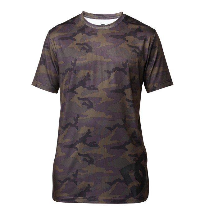 dcshoes, Men's Aravis Base Layer Tee, OVERDYE CAMO (ksw6) 0 Men's Aravis Base Layer Tee Black ADYKT00069 DC Shoes