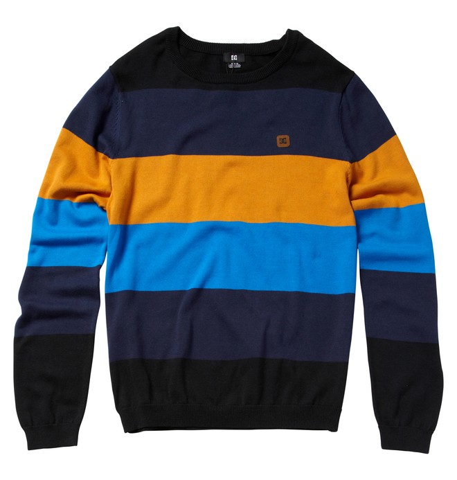 dcshoes, Men's Bob Sweater, DC NAVY STRIPE (btl4) 0 Men's Bob Sweater ADYKT00089 DC Shoes