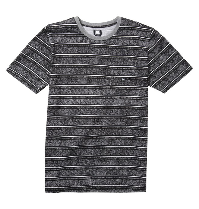 dcshoes, Men's Almo Tee, BLACK STRIPE (kvj3) 0 Men's Almo Tee ADYKT00148 DC Shoes