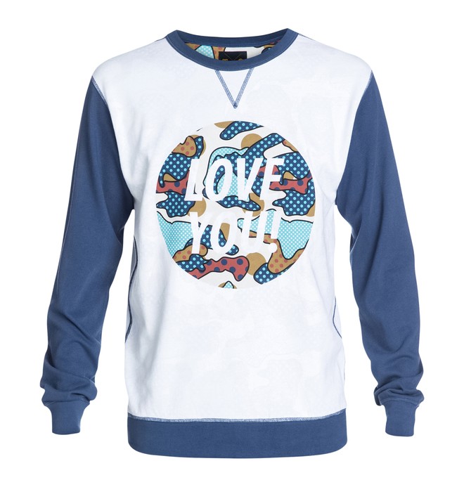 CYRCLE LOVE YOU CREW ADYKT03003 0 Cyrcle 'Love You' Crew ADYKT03003 DC Shoes