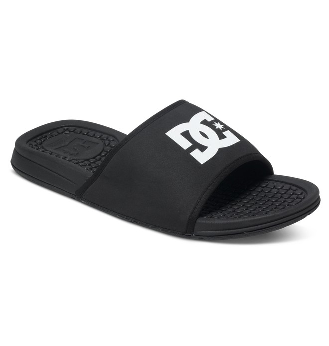 dcshoes, Men's Bolsa Slider Sandals, BLACK (001) 0 Men's Bolsa Slider Sandals Black ADYL100026 DC Shoes