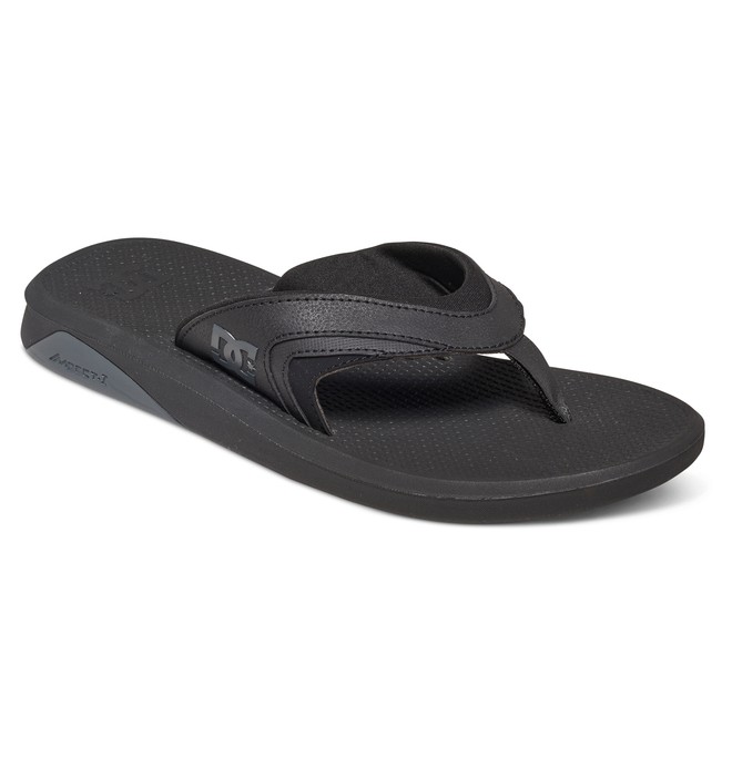 dcshoes, Recoil - Chancletas, BLACK (blk) 0 Recoil - Chancletas ADYL100034 DC Shoes