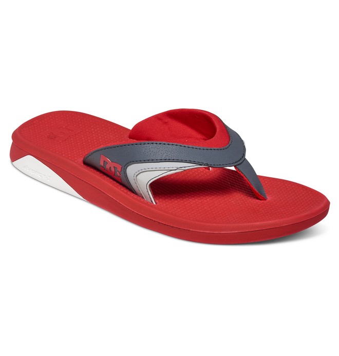 dcshoes, Men's Recoil Sandals, RED/GREY (rgy) 0 Men's Recoil Sandals Red ADYL100034 DC Shoes