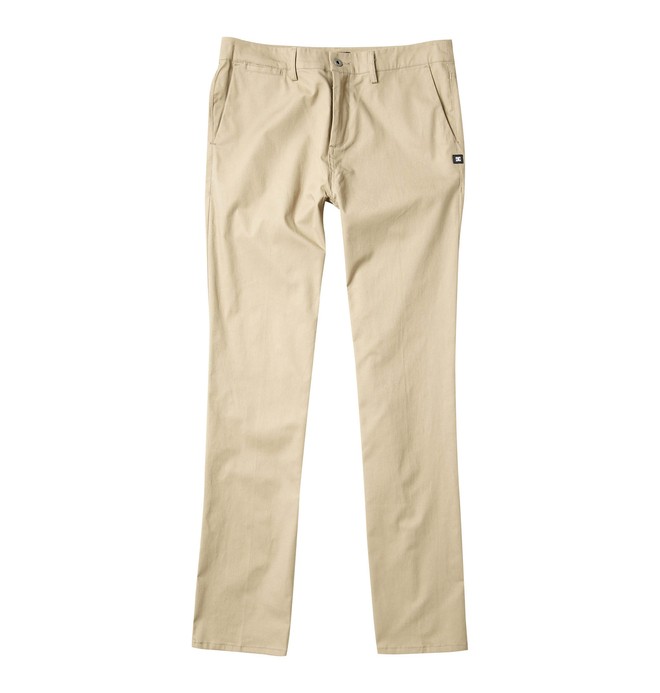 dcshoes, Men's DC Worker Straight Fit Pant, KHAKI (kha) 0 Men's DC Worker Straight Fit Pant Beige ADYNP00001 DC Shoes