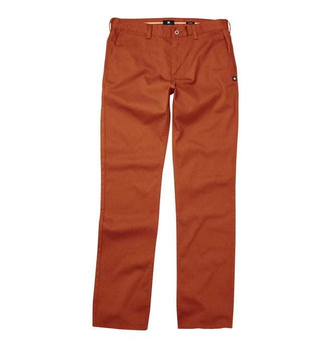 dcshoes, Men's DC Worker Straight Fit Pant, GINGER BREAD (cqe0) 0 Men's DC Worker Straight Fit Pant Brown ADYNP00001 DC Shoes