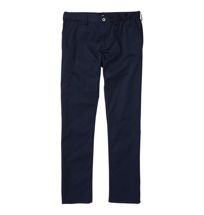 dcshoes, Men's DC Worker Straight Fit Pant, DC NAVY (dn1) 0 Men's DC Worker Straight Fit Pant Blue ADYNP00001 DC Shoes