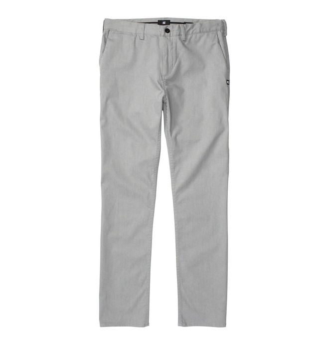 dcshoes, Men's DC Worker Straight Fit Pant, HEATHER MONUMENT (grh) 0 Men's DC Worker Straight Fit Pant Grey ADYNP00001 DC Shoes