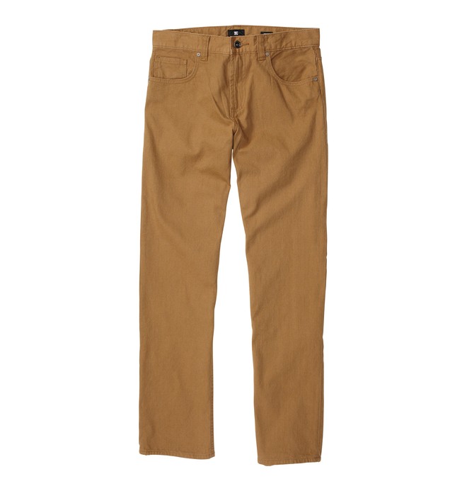 dcshoes, Men's Straight Canvas Jeans, MEDAL BRONZE (cmv0) 0 Men's Straight Canvas Jeans ADYNP00012 DC Shoes