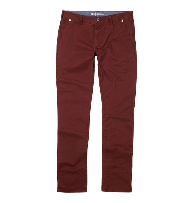 dcshoes, Borough Taylor S Pants, RUM RAISIN (rsl0) 0 Borough Taylor S Pants Red ADYNP00020 DC Shoes