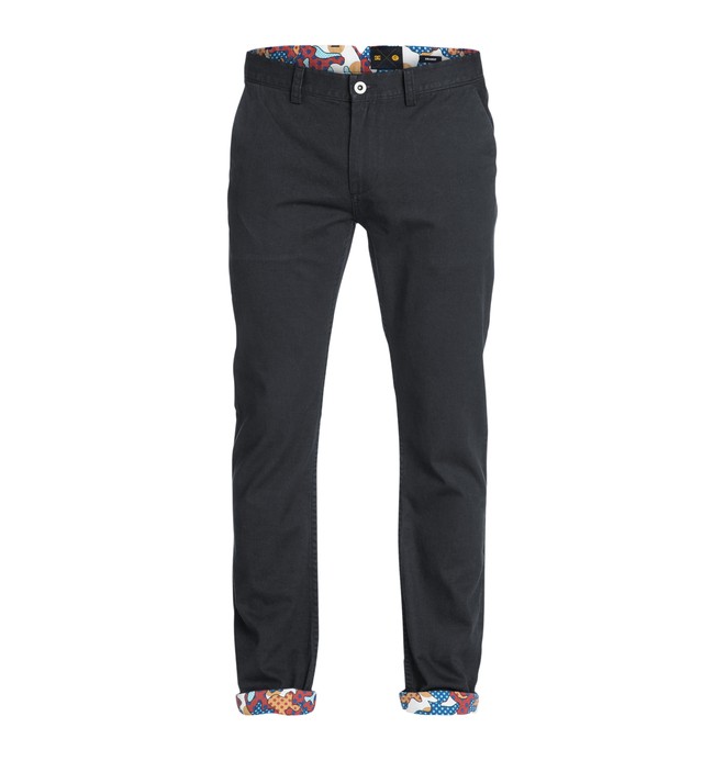 dcshoes, Cyrcle Chino Pants, DARK SHADOW (krp0) 0 Cyrcle Chino Pants Black ADYNP03014 DC Shoes