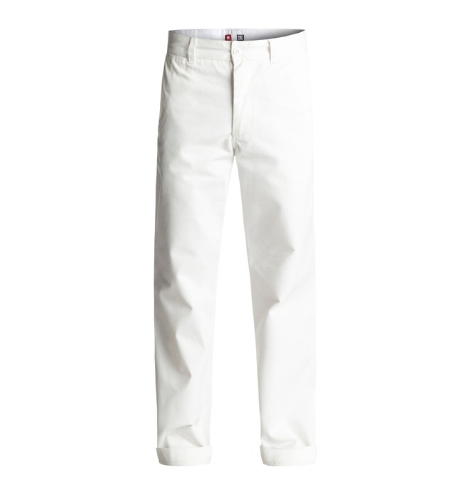 dcshoes, Core All Season - Skate Pants, WHITE (wbn0) 0 Core All Season - Skate Pants White ADYNP03031 DC Shoes