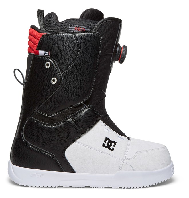 dcshoes, Men's Scout BOA Snowboard Boots, BLACK/WHITE (bkw) 0 Men's Scout BOA Snowboard Boots Black ADYO100027 DC Shoes
