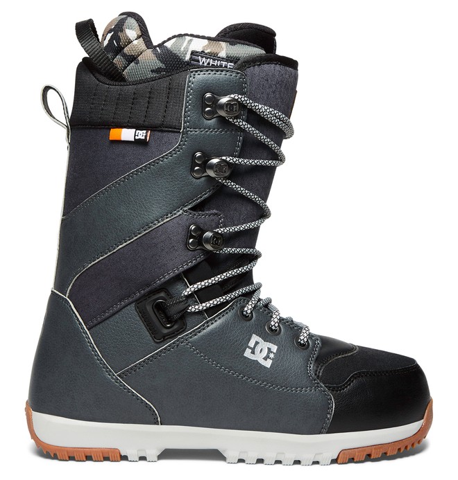dcshoes, Men's Mutiny Lace Up Snowboard Boots, DARK SHADOW (dsd) 0 Men's Mutiny Lace Up Snowboard Boots Grey ADYO200034 DC Shoes