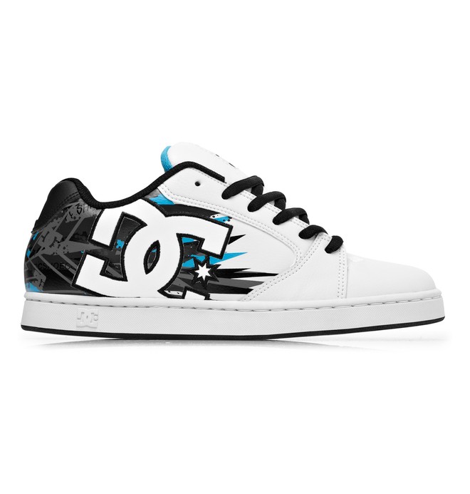 dcshoes, Men's Raif SE Shoes, WHITE/BLACK/TURQUOISE (wbt) 0 Men's Raif SE Shoes White ADYS100023 DC Shoes
