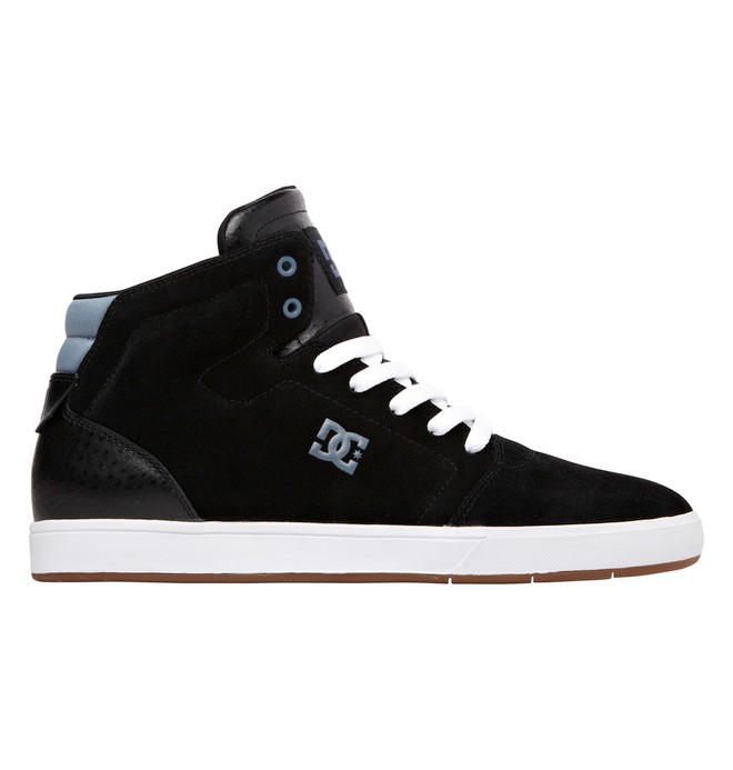 dcshoes, Men's Crisis High Top Shoes, BLACK/BLUE (bkb) 0 Men's Crisis High Top Shoes Black ADYS100032 DC Shoes