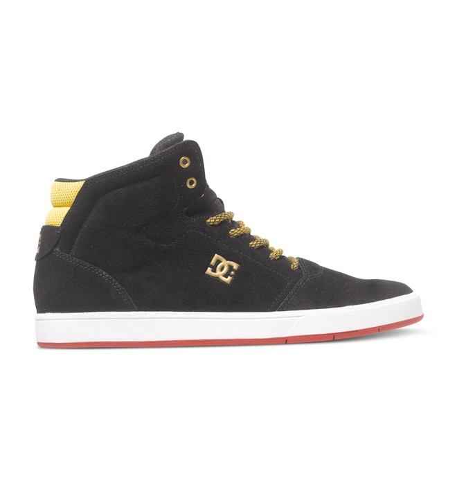 dcshoes, Men's Crisis High-Top Shoes, BLACK/GOLD (bg3) 0 Men's Crisis High-Top Shoes ADYS100032 DC Shoes