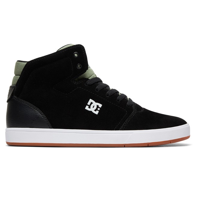 dcshoes, Crisis High - Chaussures montantes, BLACK/OLIVE (bo0) 0 Crisis High - Chaussures montantes Noir ADYS100032 DC Shoes