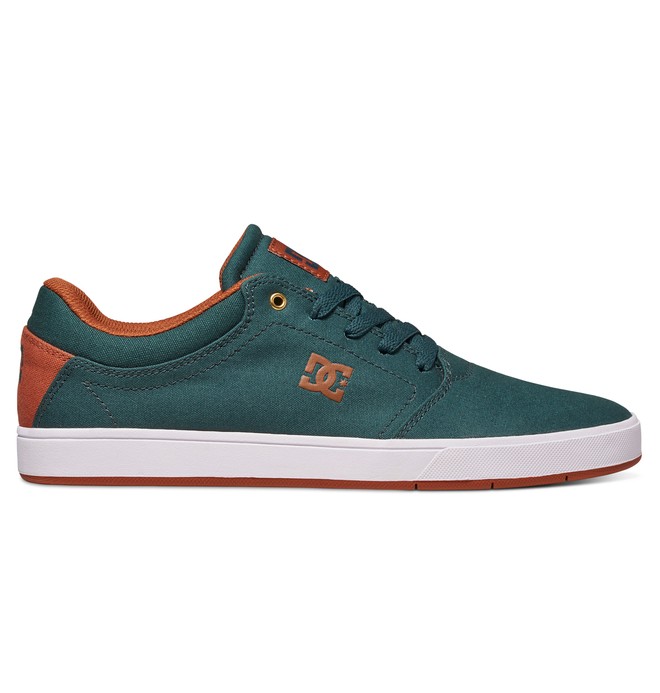 dcshoes, Men's Crisis TX Shoes, DARK GREEN (dgr) 0 Men's Crisis TX Shoes Green ADYS100066 DC Shoes