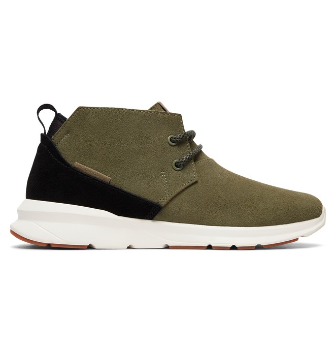 dcshoes, Ashlar - Zapatillas De Media Bota, OLIVE NIGHT (ovn) 0 Ashlar - Zapatillas De Media Bota Negro ADYS100316 DC Shoes